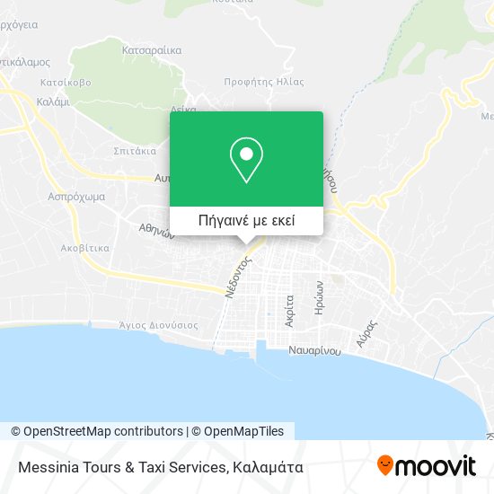 Messinia Tours & Taxi Services χάρτης