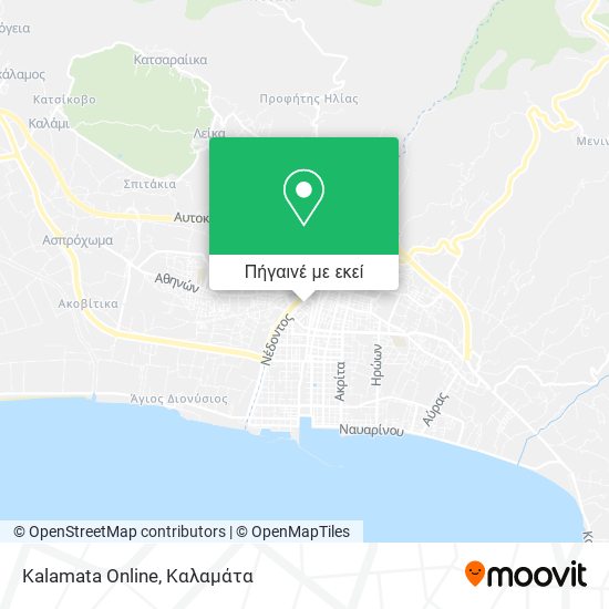 Kalamata Online χάρτης