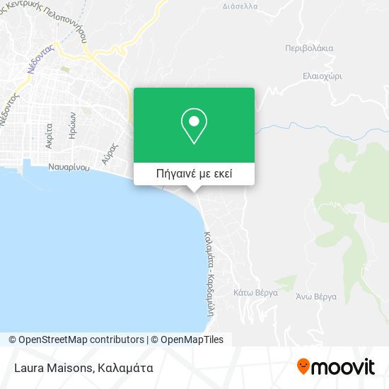 Laura Maisons χάρτης