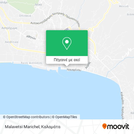 Malavetsi Marichel χάρτης