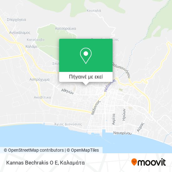 Kannas Bechrakis O E χάρτης
