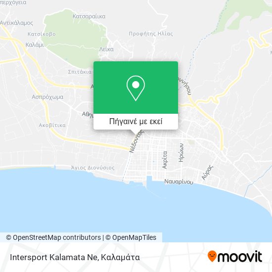 Intersport Kalamata Ne χάρτης