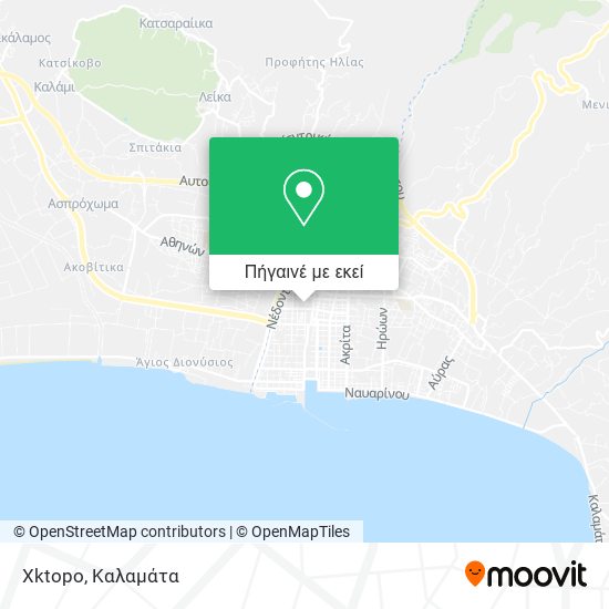 Xktopo χάρτης