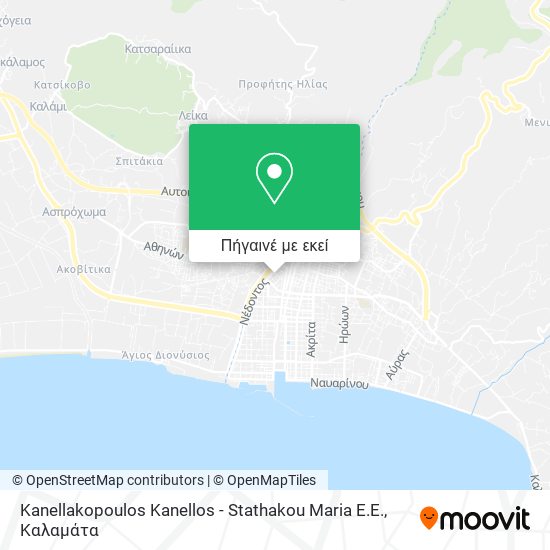 Kanellakopoulos Kanellos - Stathakou Maria E.E. χάρτης