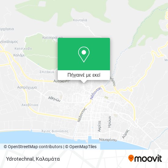 Ydrotechnal χάρτης