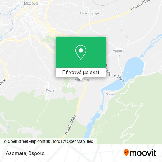 Asomata χάρτης