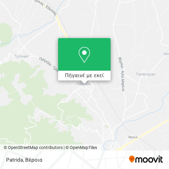 Patrida χάρτης