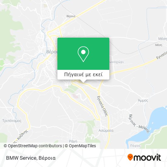 BMW Service χάρτης
