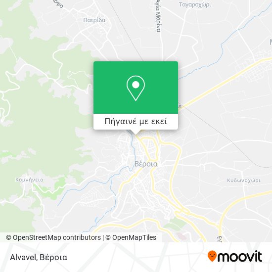 Alvavel χάρτης
