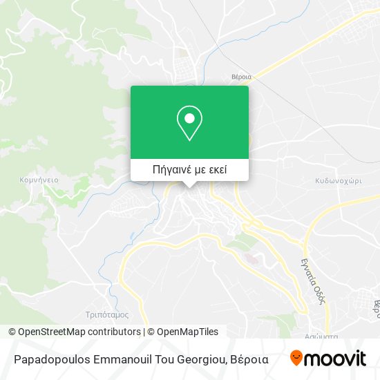 Papadopoulos Emmanouil Tou Georgiou χάρτης
