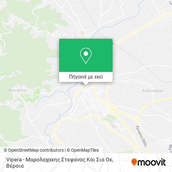 Vipera - Μαρολαχακης Στεφανος Και Σια Οε χάρτης