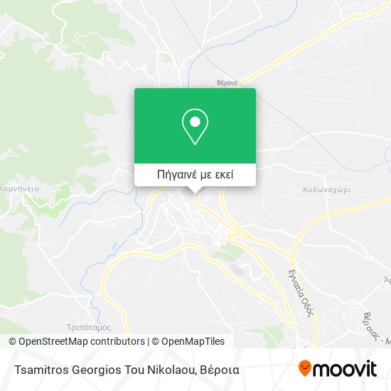 Tsamitros Georgios Tou Nikolaou χάρτης