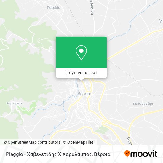 Piaggio - Χαβενετιδης Χ Χαραλαμπος χάρτης