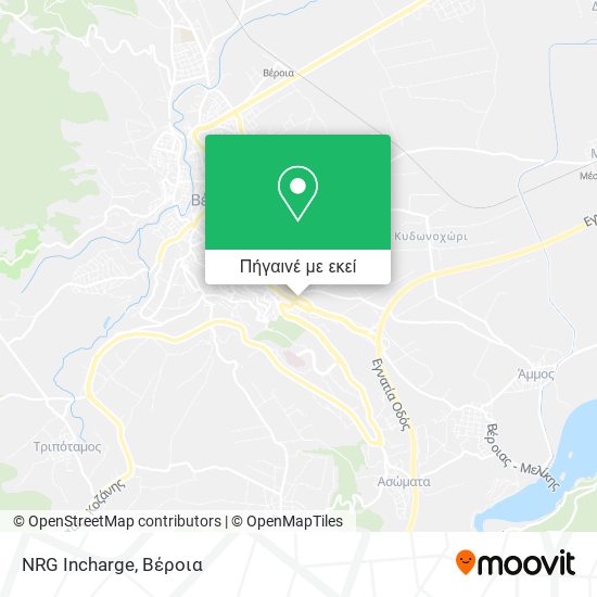 NRG Incharge χάρτης