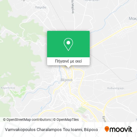 Vamvakopoulos Charalampos Tou Ioanni χάρτης