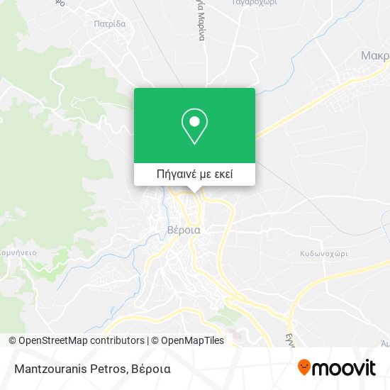 Mantzouranis Petros χάρτης