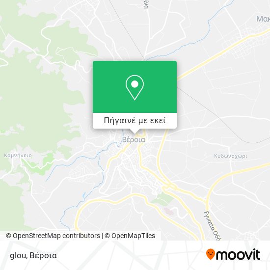 glou χάρτης