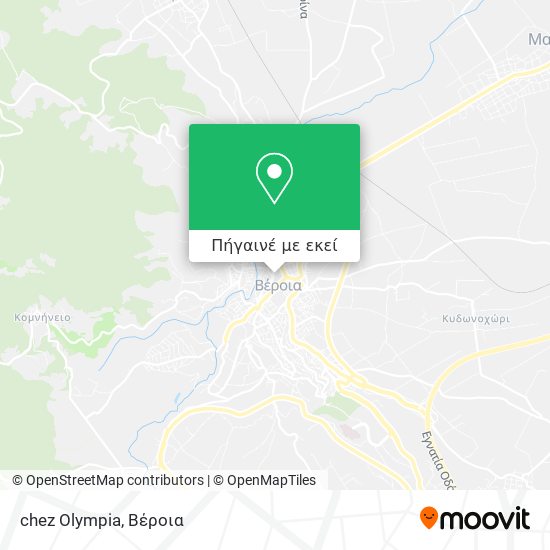 chez Olympia χάρτης