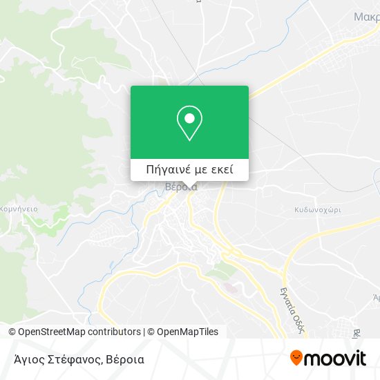 Άγιος Στέφανος χάρτης