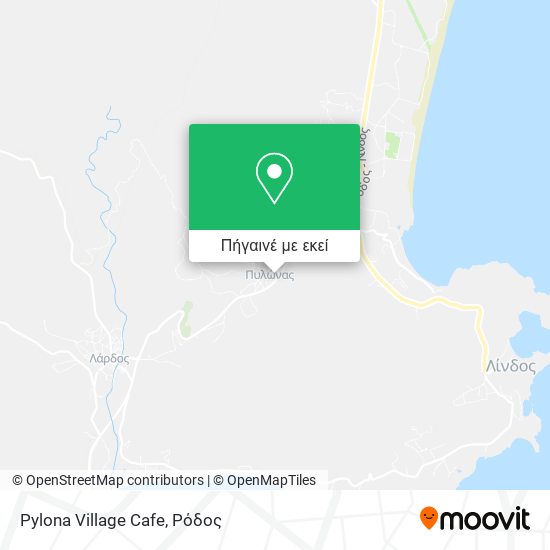 Pylona Village Cafe χάρτης