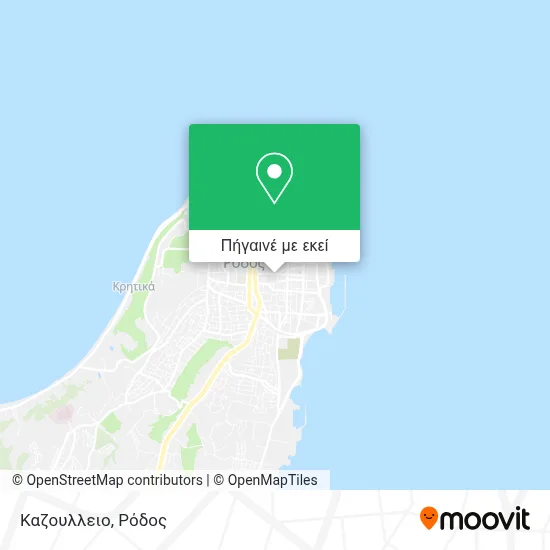 Καζουλλειο χάρτης