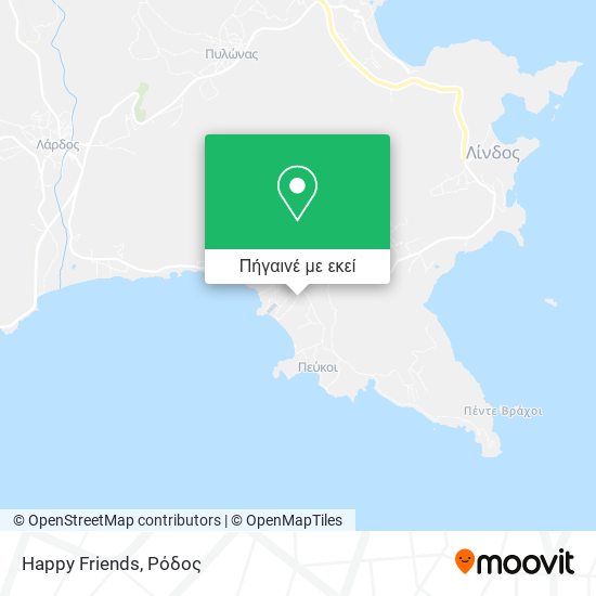 Happy Friends χάρτης