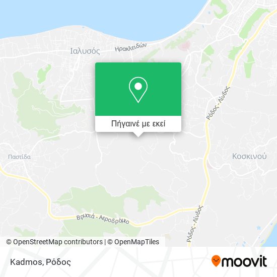Kadmos χάρτης