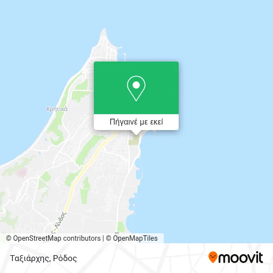 Ταξιάρχης χάρτης