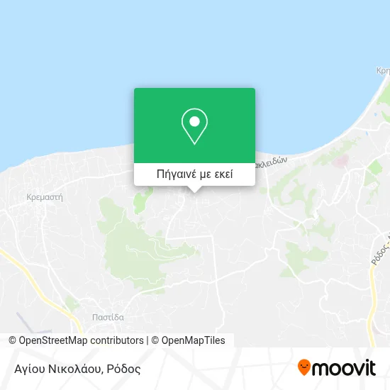 Αγίου Νικολάου χάρτης