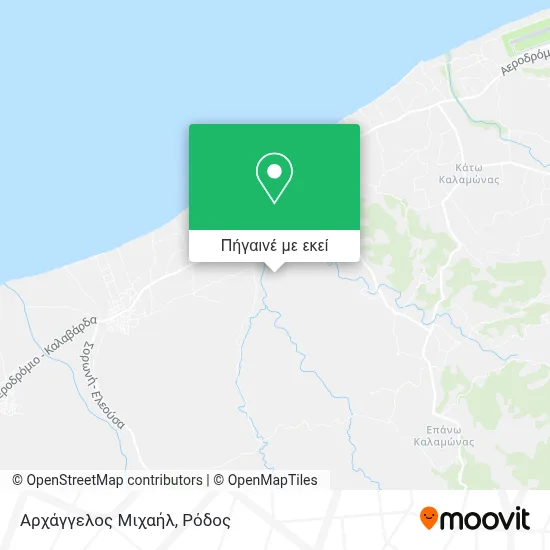 Αρχάγγελος Μιχαήλ χάρτης