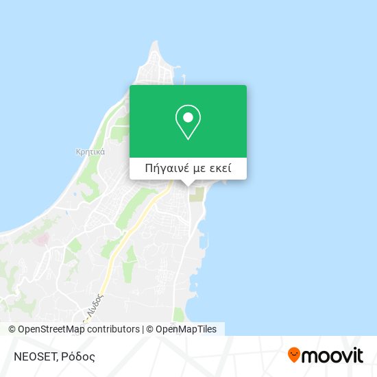 NEOSET χάρτης