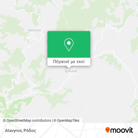 Atavyros χάρτης