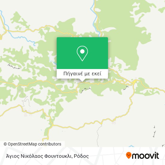 Άγιος Νικόλαος Φουντουκλι χάρτης