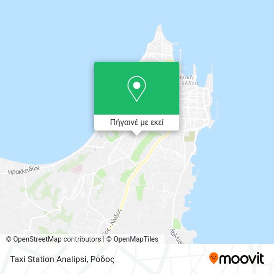 Taxi Station Analipsi χάρτης
