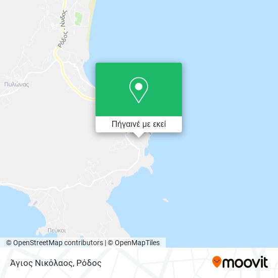 Άγιος Νικόλαος χάρτης