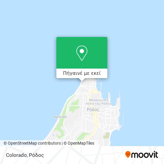Colorado χάρτης