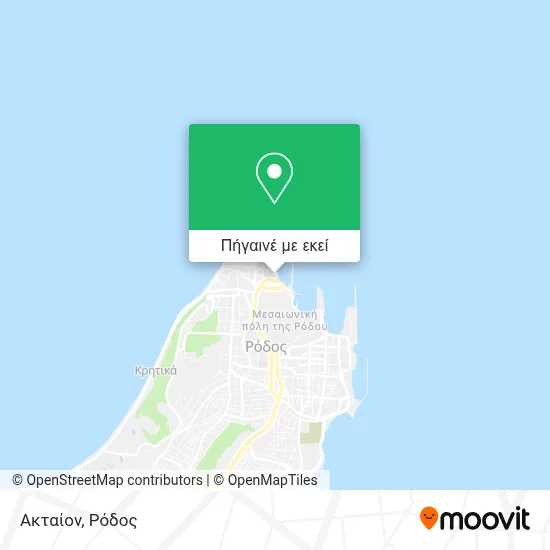 Ακταίον χάρτης