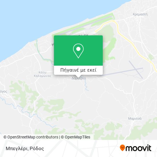 Μπεγλέρι χάρτης