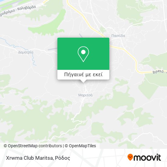 Xrwma Club Maritsa χάρτης