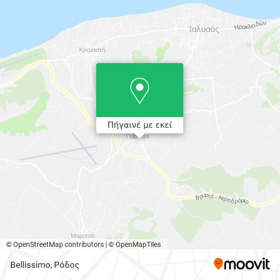 Bellissimo χάρτης
