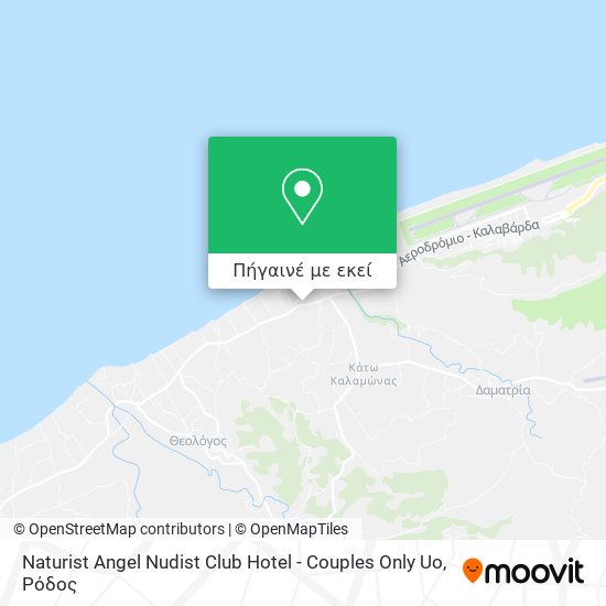 Naturist Angel Nudist Club Hotel - Couples Only Uo χάρτης