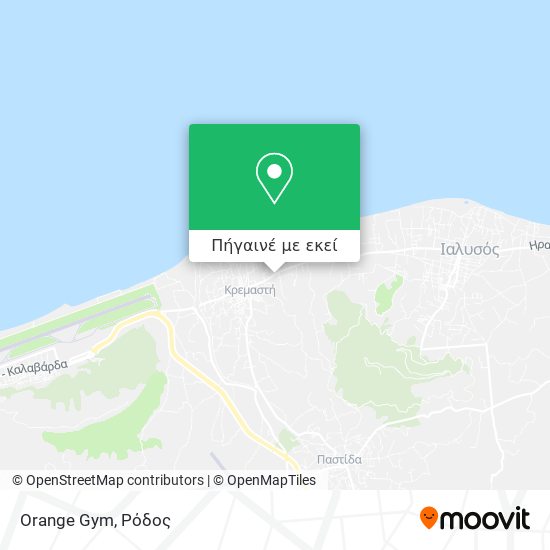 Orange Gym χάρτης