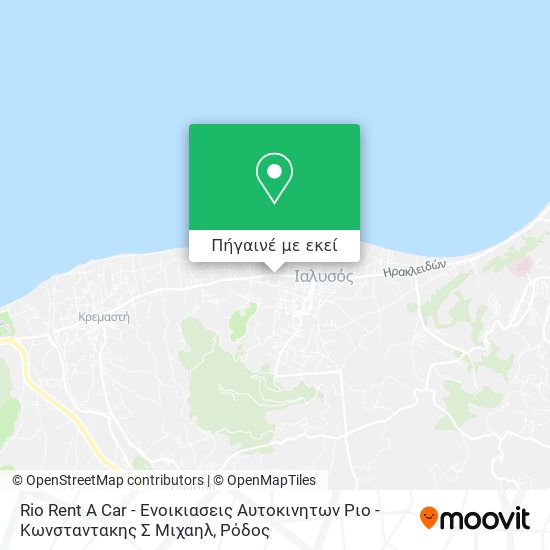 Rio Rent A Car - Ενοικιασεις Αυτοκινητων Ριο - Κωνσταντακης Σ Μιχαηλ χάρτης