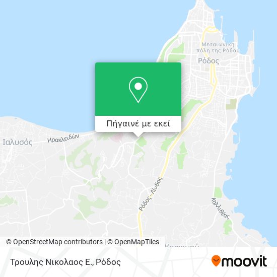 Τρουλης Νικολαος Ε. χάρτης