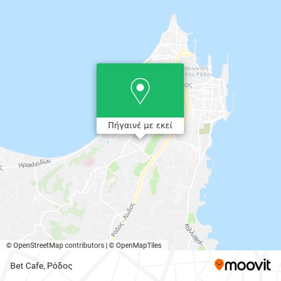 Bet Cafe χάρτης