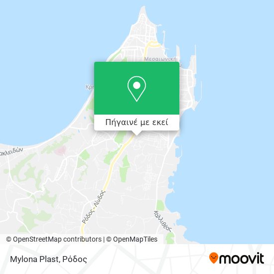 Mylona Plast χάρτης