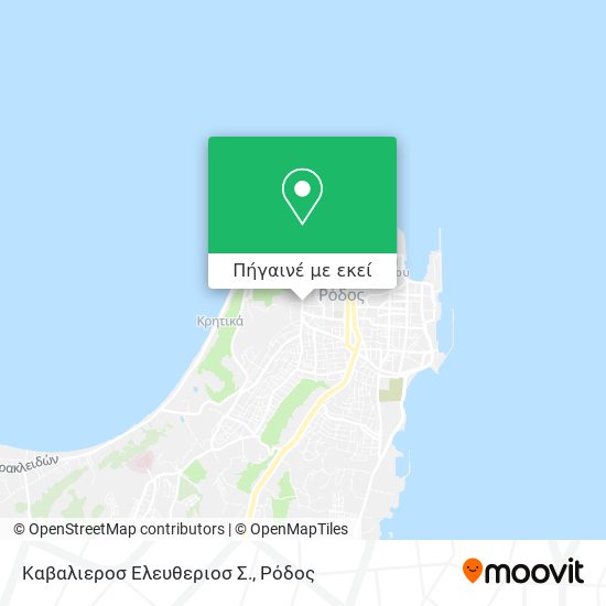 Καβαλιεροσ Ελευθεριοσ Σ. χάρτης