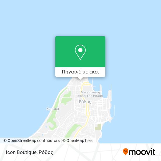 Icon Boutique χάρτης