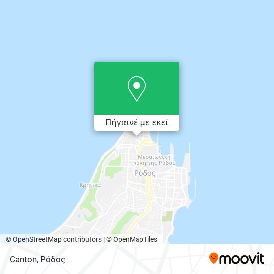 Canton χάρτης