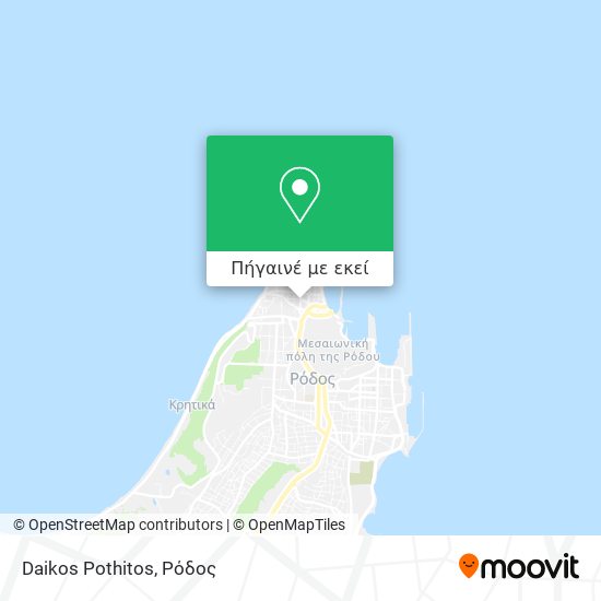 Daikos Pothitos χάρτης